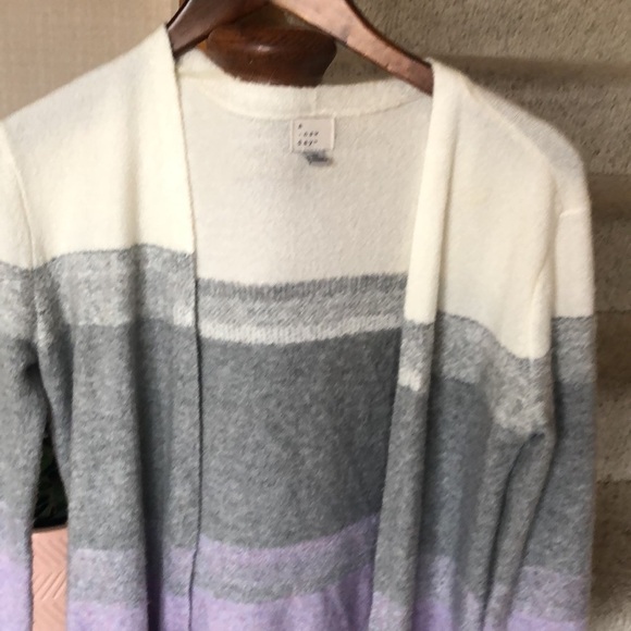 A New Day Ombre Fuzzy Soft Open Long Line Cardigan - Picture 3 of 8